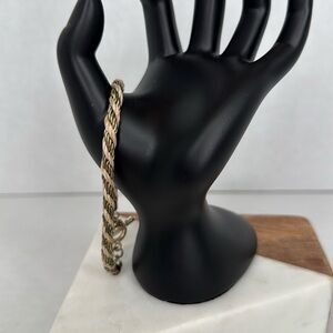 Vintage French Rope Chain Bracelet Unisex lot C37